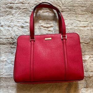 Kate Spade Cherry Red Tote Bag